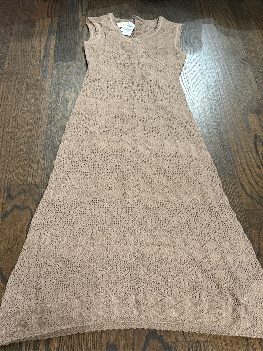 NWT Abercrombie and Fitch Pointelle Maxi Dress - Picture 4 of 8